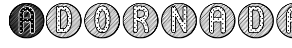 Adornada ST font preview